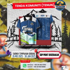 [PRE-ORDER] EXCLUSIVE-BAJU TENDA KOMUNITI (TENUN)